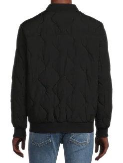 Calvin Klein Coats & Jackets|Quilted Bomber Jacket Ebony