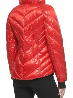 Women Guess Quilted Puffer Jacket