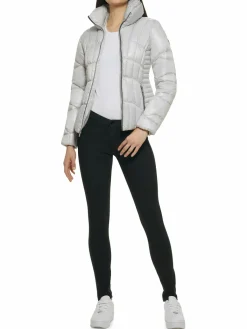 Women Guess Quilted Puffer Jacket