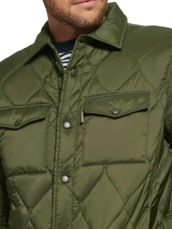 Calvin Klein Coats & Jackets|Quilted Shirt Jacket