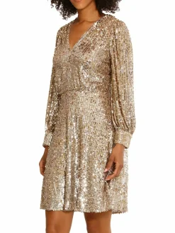 Women Maggy London Rainfall Sequin A Line Dress