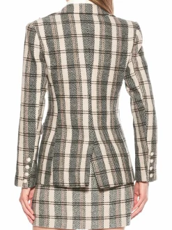 Women Alexia Admor Raya Classic Tweed Blazer