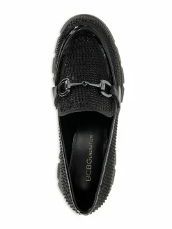 BCBGeneration Raylin Rhinestone Studded Chunky Loafers