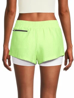 Women Koral Rea Shiny Netz Shorts