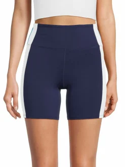 Women EleVen by Venus Williams Relay Side Striped Biker Shorts