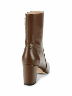 Stuart Weitzman Renegade Point Toe Leather Ankle Boots