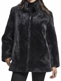 Women Blue Duck Reversible Shearling Jacket