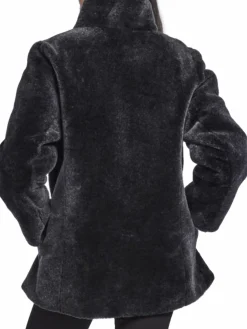 Women Blue Duck Reversible Shearling Jacket