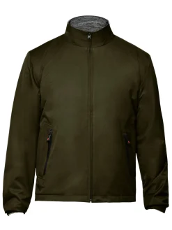 Thermostyles Coats & Jackets|Reversible Windbreaker Jacket Olive