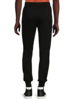 X Ray Pants|Rhinestone Bear Joggers Black