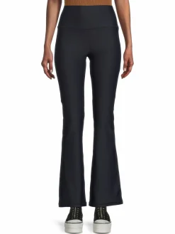 Women 90 Degree by Reflex Rib Knit Flared Pants