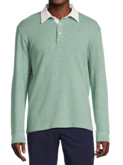 Bonobos Sweaters|Rib Knit Rubgy Sweater Jade Green