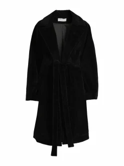 Women Sonia Rykiel Ribbed Belted Long Coat
