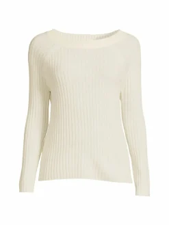 Women Amicale Ribbed Cashmere Sweater