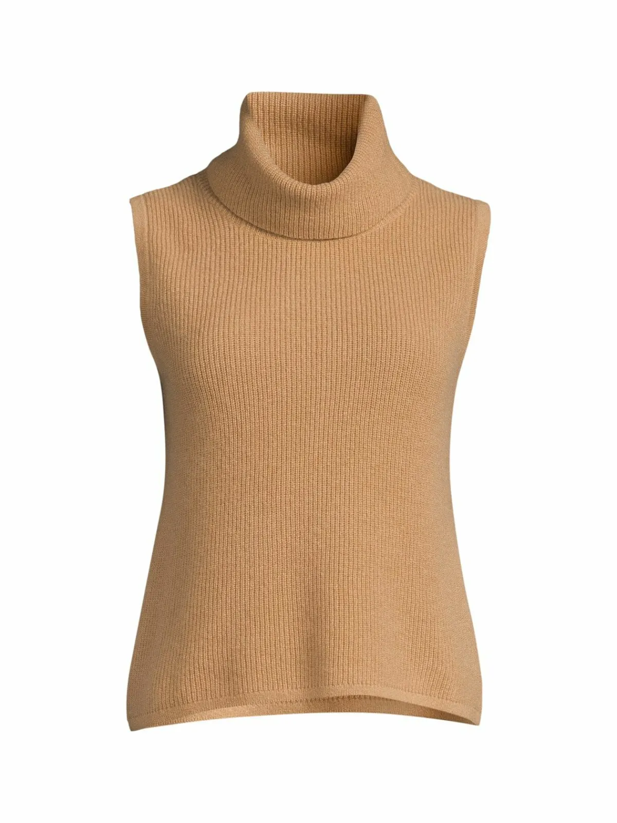 Women Saks Fifth Avenue Ribbed Cashmere Sweater Vest