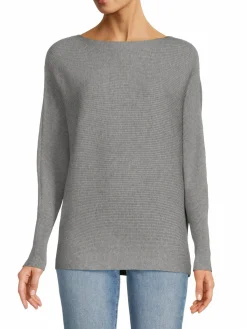 Women FOR THE REPUBLIC Ribbed Dolman Sweater