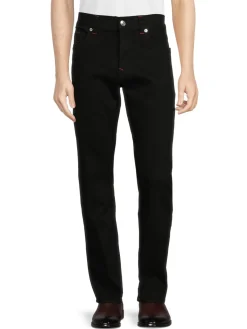 True Religion Jeans|Ricky High Rise Relaxed Straight Jeans Black