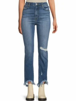 Women Jonathan Simkhai River High Rise Straight Leg Jeans