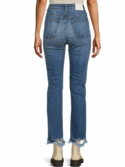 Women Jonathan Simkhai River High Rise Straight Leg Jeans