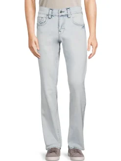 True Religion Jeans|Rocco High Rise Relaxed Skinny Jeans Medium Flame Blue