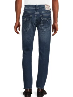 True Religion Jeans|Rocco High Rise Relaxed Skinny Jeans Dark Wash