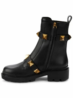Valentino Garavani Rockstud Leather Boots