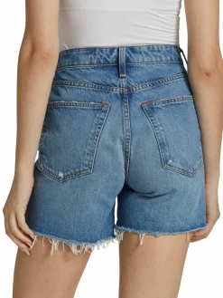 Women rag & bone Rosa Mid-Rise Denim Shorts