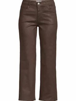 Women Hudson Rosalie High Rise Cropped Wide Leg Jeans