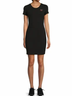 Women Puma Rose T Shirt Mini Bodycon Dress