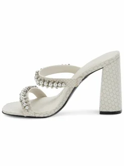Karl Lagerfeld Paris Rudie Embellished Sandals