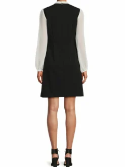 Women Tommy Hilfiger Ruffle Mini A Line Dress