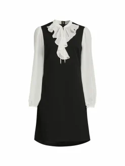 Women Tommy Hilfiger Ruffle Mini A Line Dress