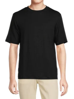 Theory Linen|Ryder Crewneck Tee