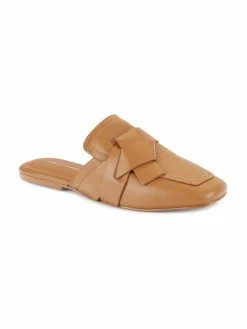 Saks Fifth Avenue Sally Knot Flat Mules