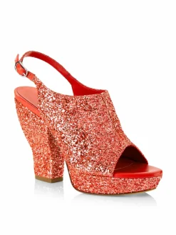 3.1 Phillip Lim Salma Glitter Platform Sandals