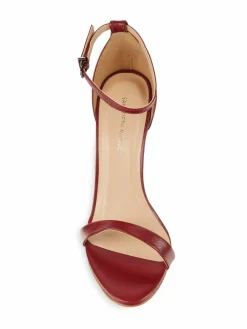 Saks Fifth Avenue Sammiy Leather Heel Sandals