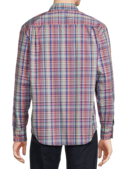 Tommy Bahama Casual Button-Down Shirts|Sarasota Plaid Shirt Boomerang
