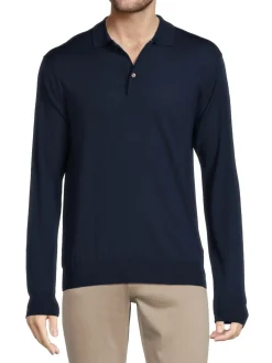 Greyson Sweaters|Saratoga Wool Polo Sweater