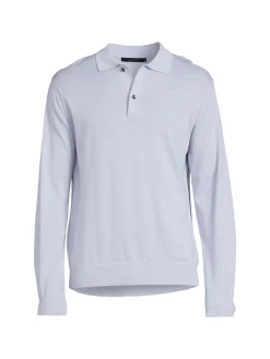 Greyson Sweaters|Saratoga Wool Polo Sweater