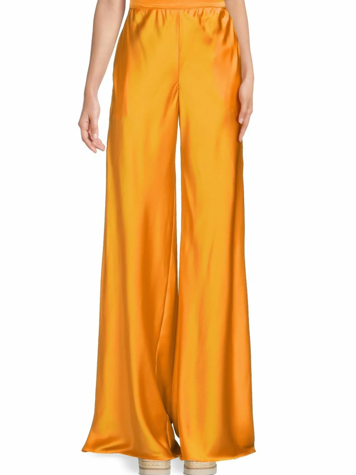 Women Renee C. Satin Wide Leg Pants