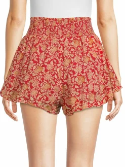 Women Free People Say It's So Short Floral Shorts