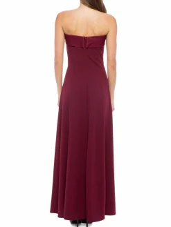 Women Marina Scuba Sleeveless A Line Gown