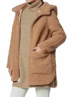Women Andrew Marc Seneca Faux Fur Teddy Coat