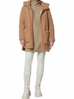 Women Andrew Marc Seneca Faux Fur Teddy Coat