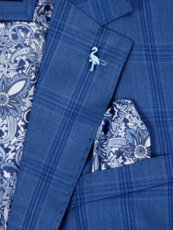 TailorByrd Blazers & Sportcoats|Shadow Plaid Sportcoat Royal