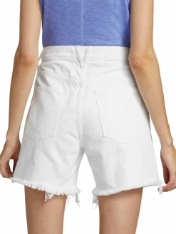 Women Veronica Beard Shiloh Mid Length Denim Shorts