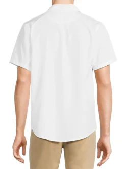 Onia Casual Button-Down Shirts|Short Sleeve Button Down Shirt