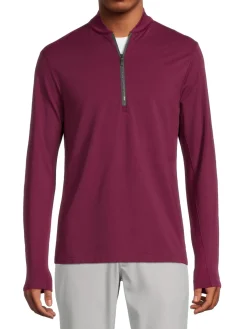 Greyson Sweatshirts & Hoodies|Siasconset Solid Quarter Zip Pullover