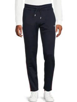 Ben Sherman Pants|Side Tape Track Pants Navy Blazer