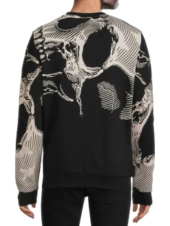 Eleven Paris Sweatshirts & Hoodies|Skull Graphic Sweatshirt Black Multicolor